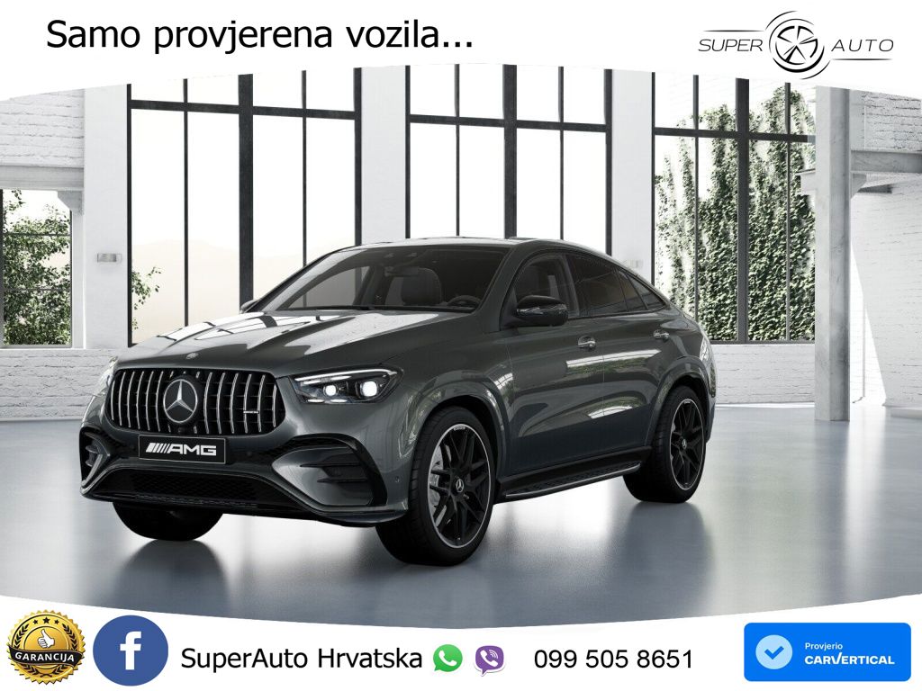 Mercedes AMG GLE Coupe 53 (435 KS) EQ Boost 4MATIC+ AMG SPEEDSHIFT TCT 9G