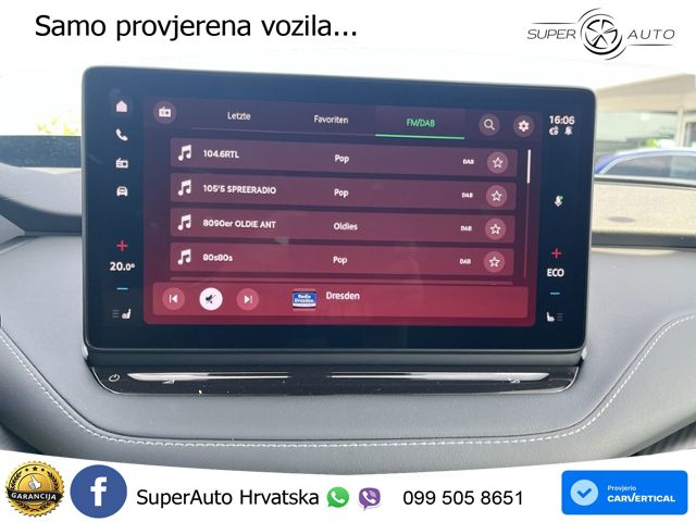 Škoda Enyaq 85 82 kWh (286 KS) SportLine LED+GR SJED+ACC