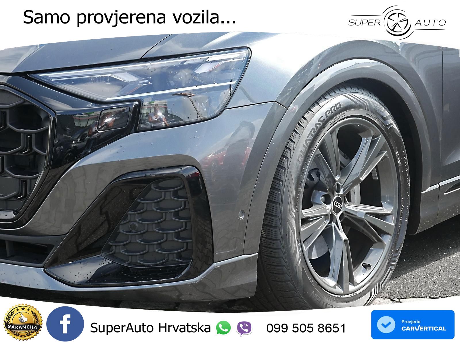 Audi Q8 50 TDI V6 (286 KS) quattro Tiptronic 2x S line