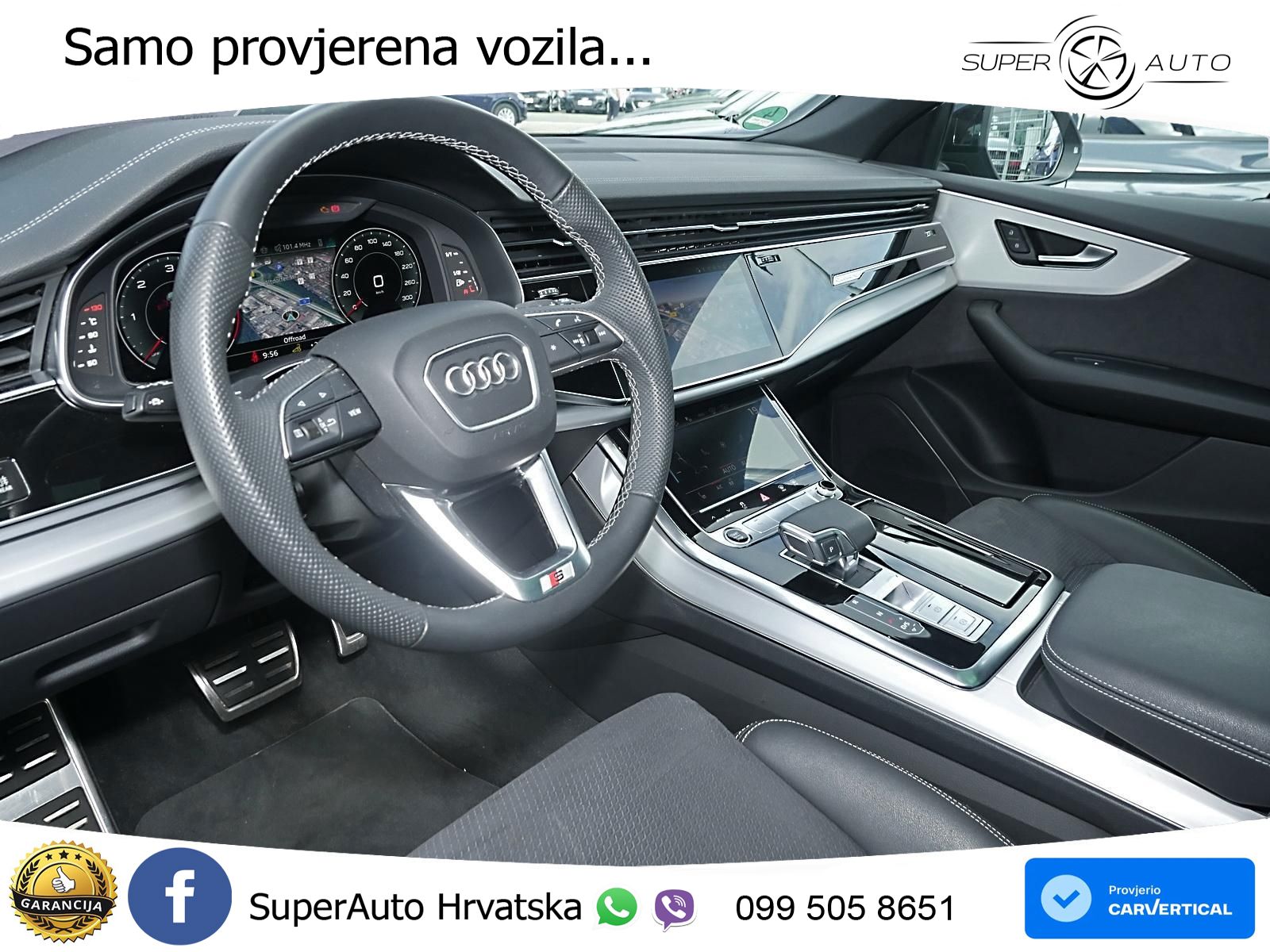 Audi Q8 50 TDI V6 (286 KS) quattro Tiptronic 2x S line
