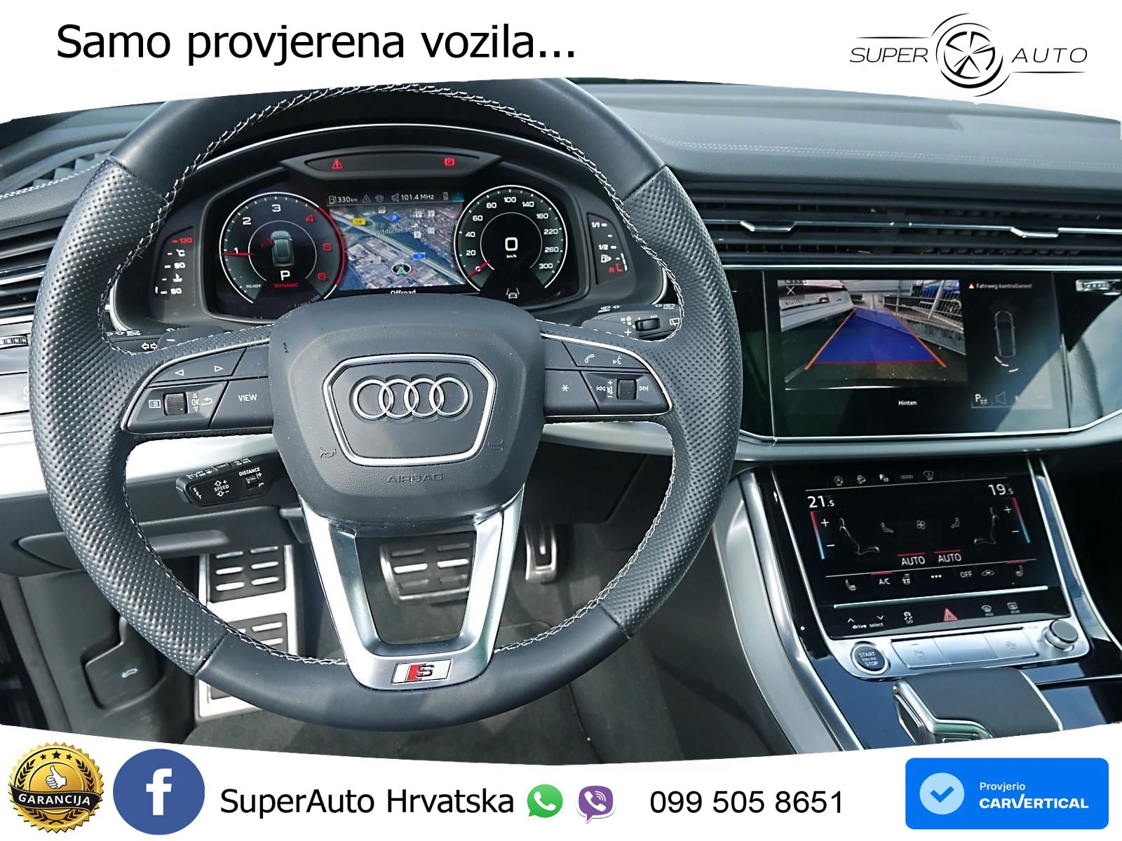 Audi Q8 50 TDI V6 (286 KS) quattro Tiptronic 2x S line