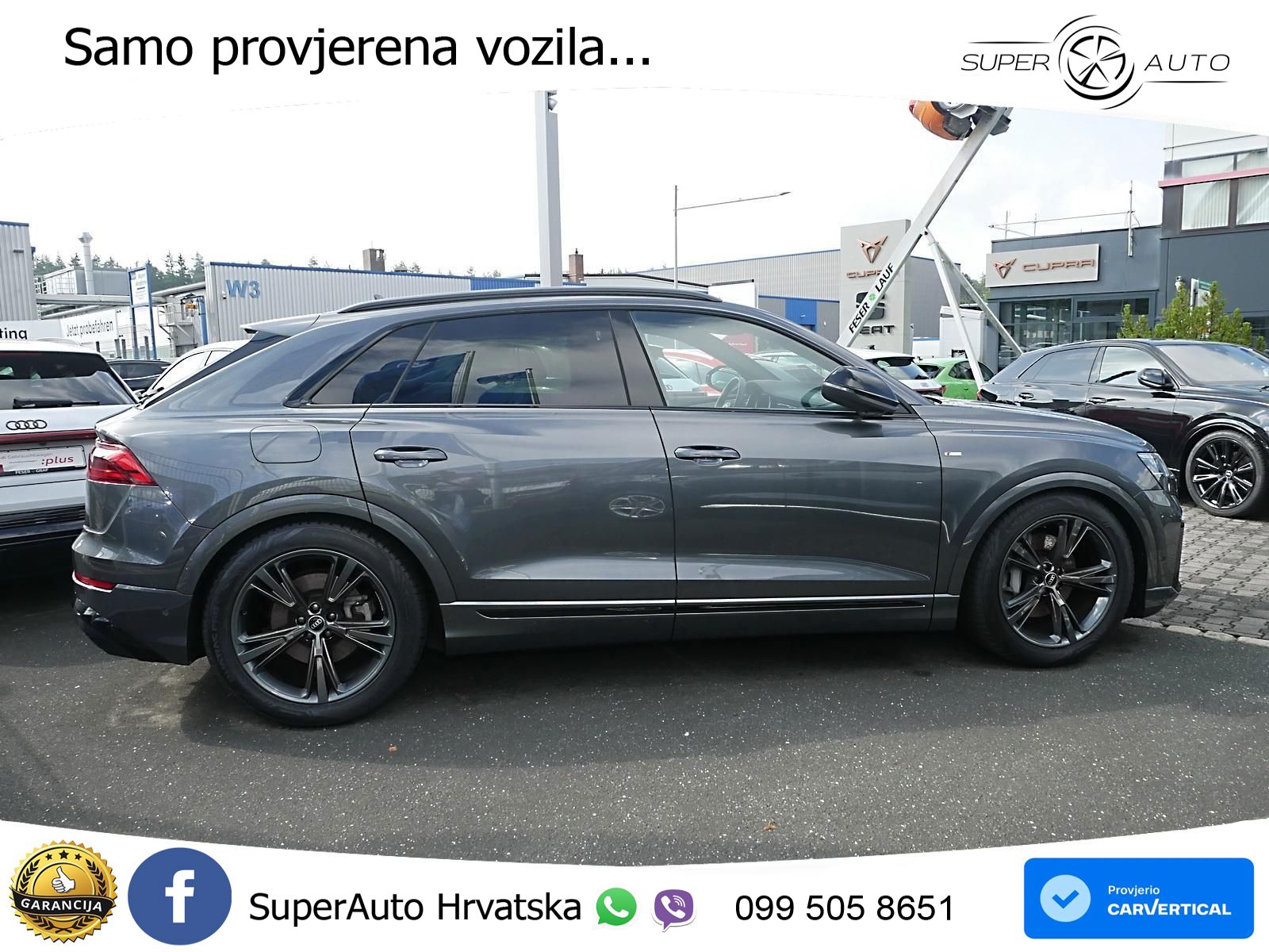 Audi Q8 50 TDI V6 (286 KS) quattro Tiptronic 2x S line
