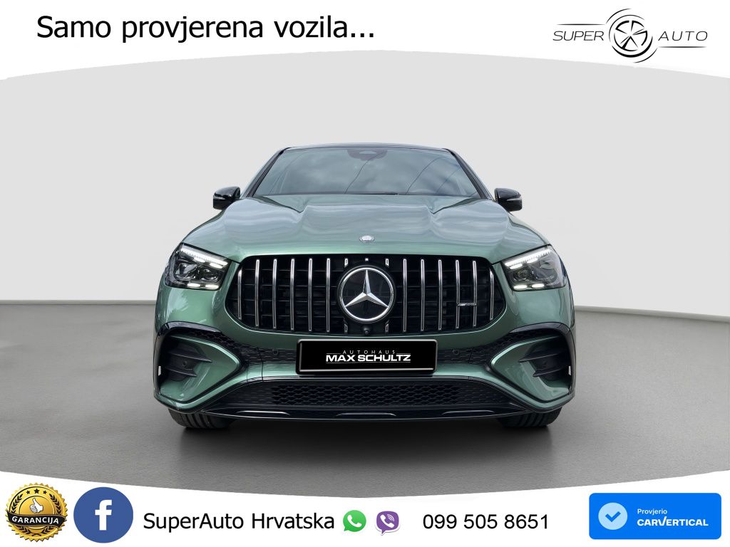 Mercedes AMG GLE Coupe 53 (435 KS) EQ Boost 4MATIC+ AMG SPEEDSHIFT TCT 9G LED+GR SJED+ACC