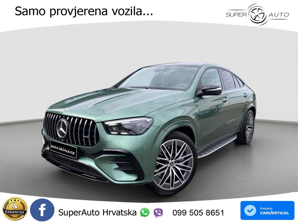Mercedes AMG GLE Coupe 53 (435 KS) EQ Boost 4MATIC+ AMG SPEEDSHIFT TCT 9G LED+GR SJED+ACC