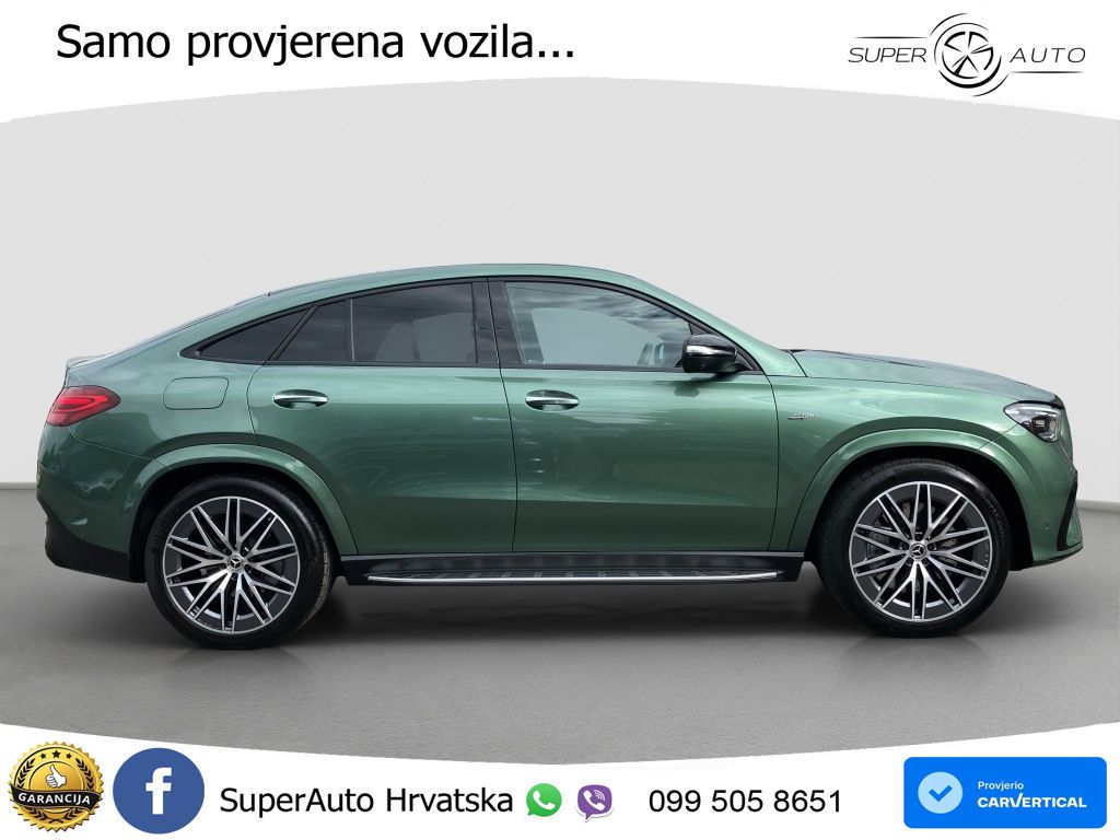 Mercedes AMG GLE Coupe 53 (435 KS) EQ Boost 4MATIC+ AMG SPEEDSHIFT TCT 9G LED+GR SJED+ACC