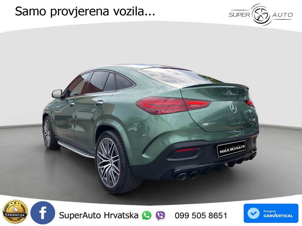 Mercedes AMG GLE Coupe 53 (435 KS) EQ Boost 4MATIC+ AMG SPEEDSHIFT TCT 9G LED+GR SJED+ACC