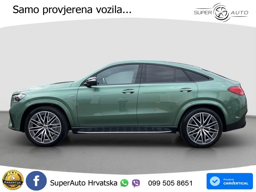 Mercedes AMG GLE Coupe 53 (435 KS) EQ Boost 4MATIC+ AMG SPEEDSHIFT TCT 9G LED+GR SJED+ACC