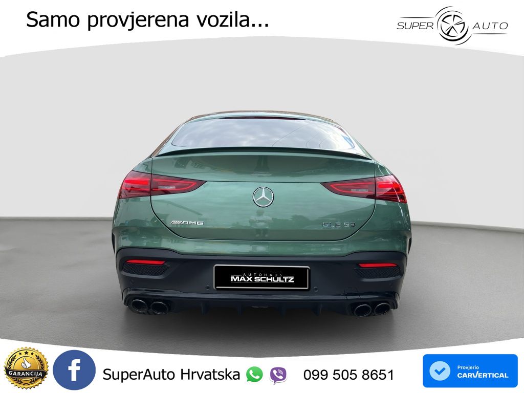 Mercedes AMG GLE Coupe 53 (435 KS) EQ Boost 4MATIC+ AMG SPEEDSHIFT TCT 9G LED+GR SJED+ACC