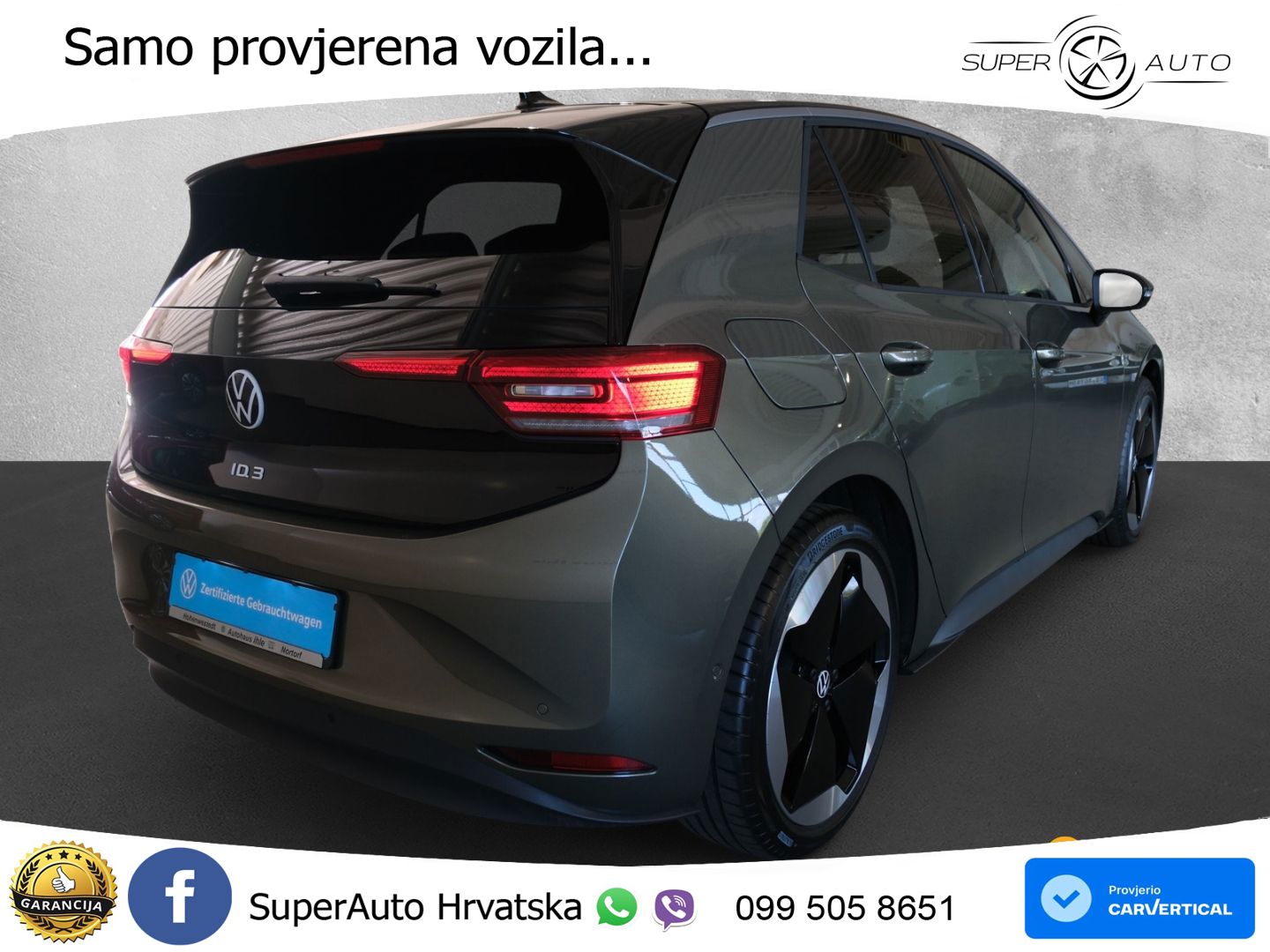 Volkswagen ID.3 Pro S 82 kWh (231 KS) LED+GR SJED+ACC
