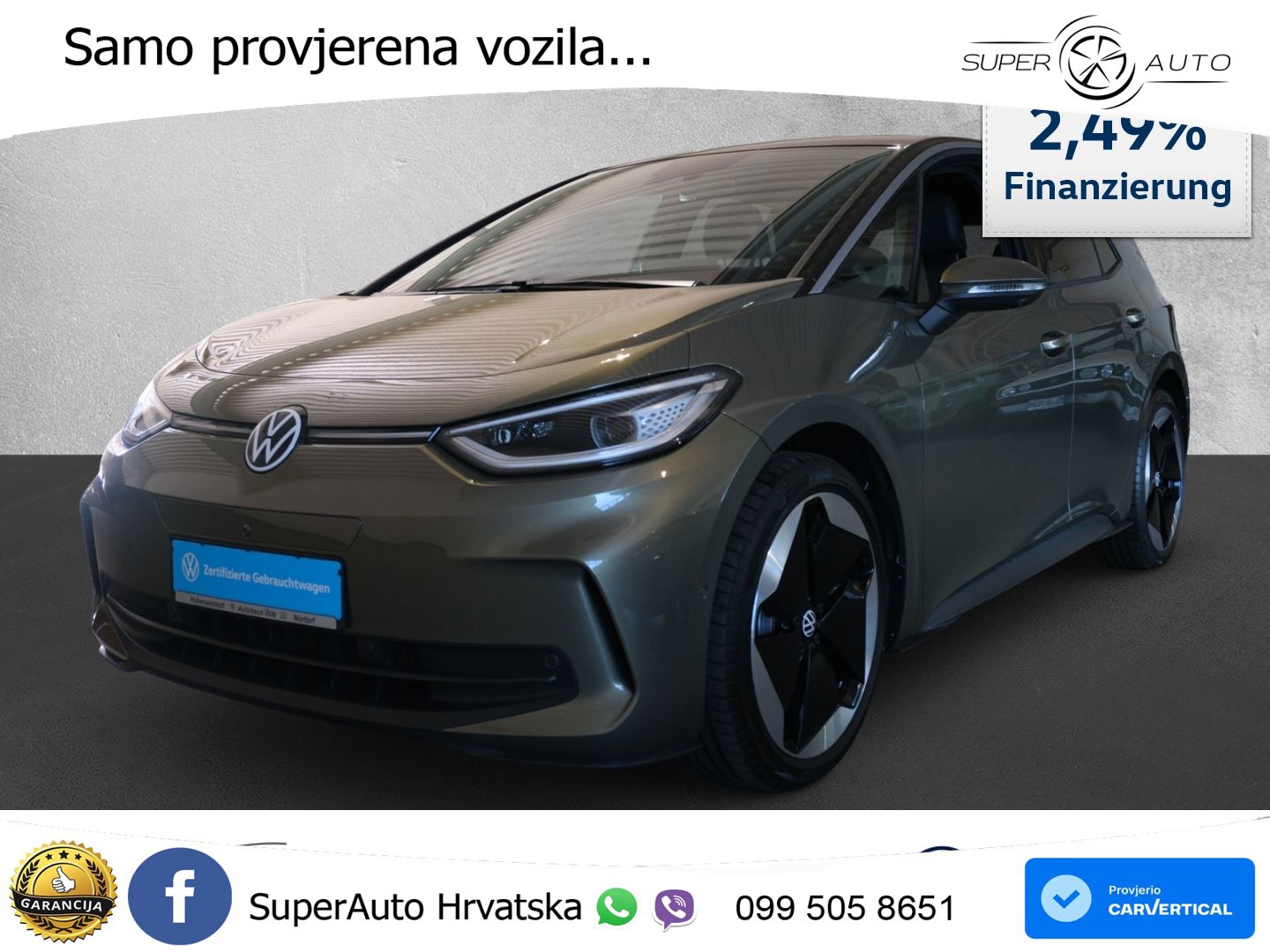 Volkswagen ID.3 Pro S 82 kWh (231 KS) LED+GR SJED+ACC