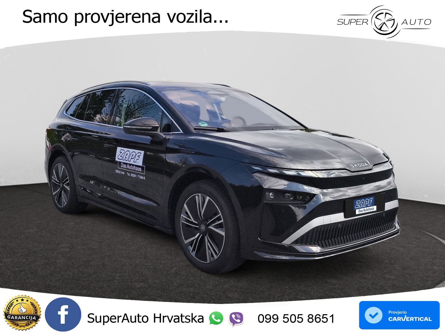 Škoda Enyaq 85x 82 kWh (286 KS) AWD