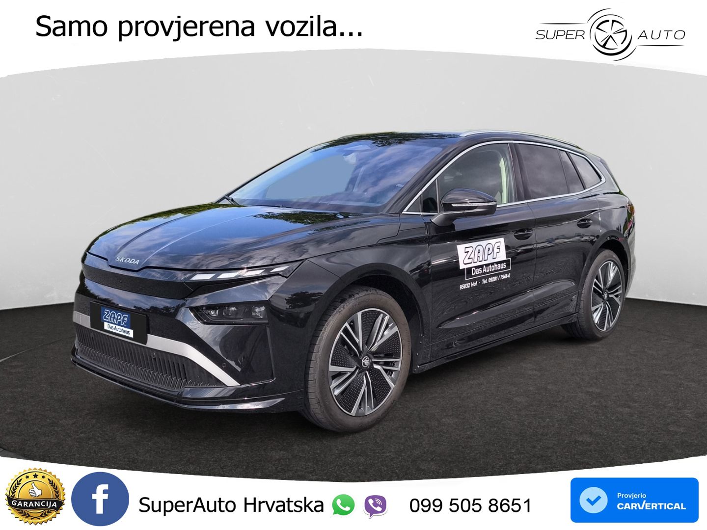 Škoda Enyaq 85x 82 kWh (286 KS) AWD