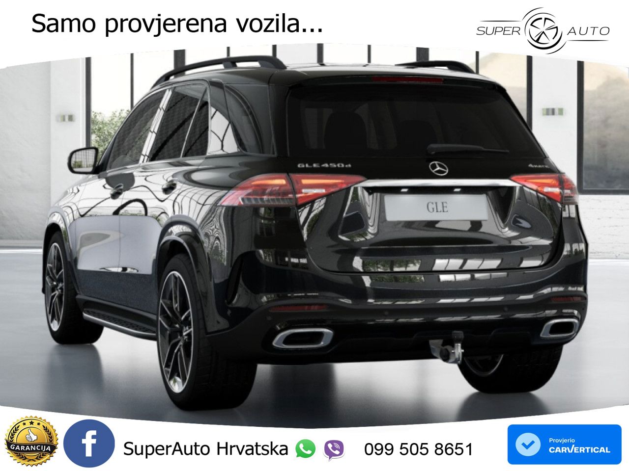 Mercedes GLE 450d (367 KS) EQ Boost 4MATIC 9G-TRONIC AMG LED+GR SJED+ACC