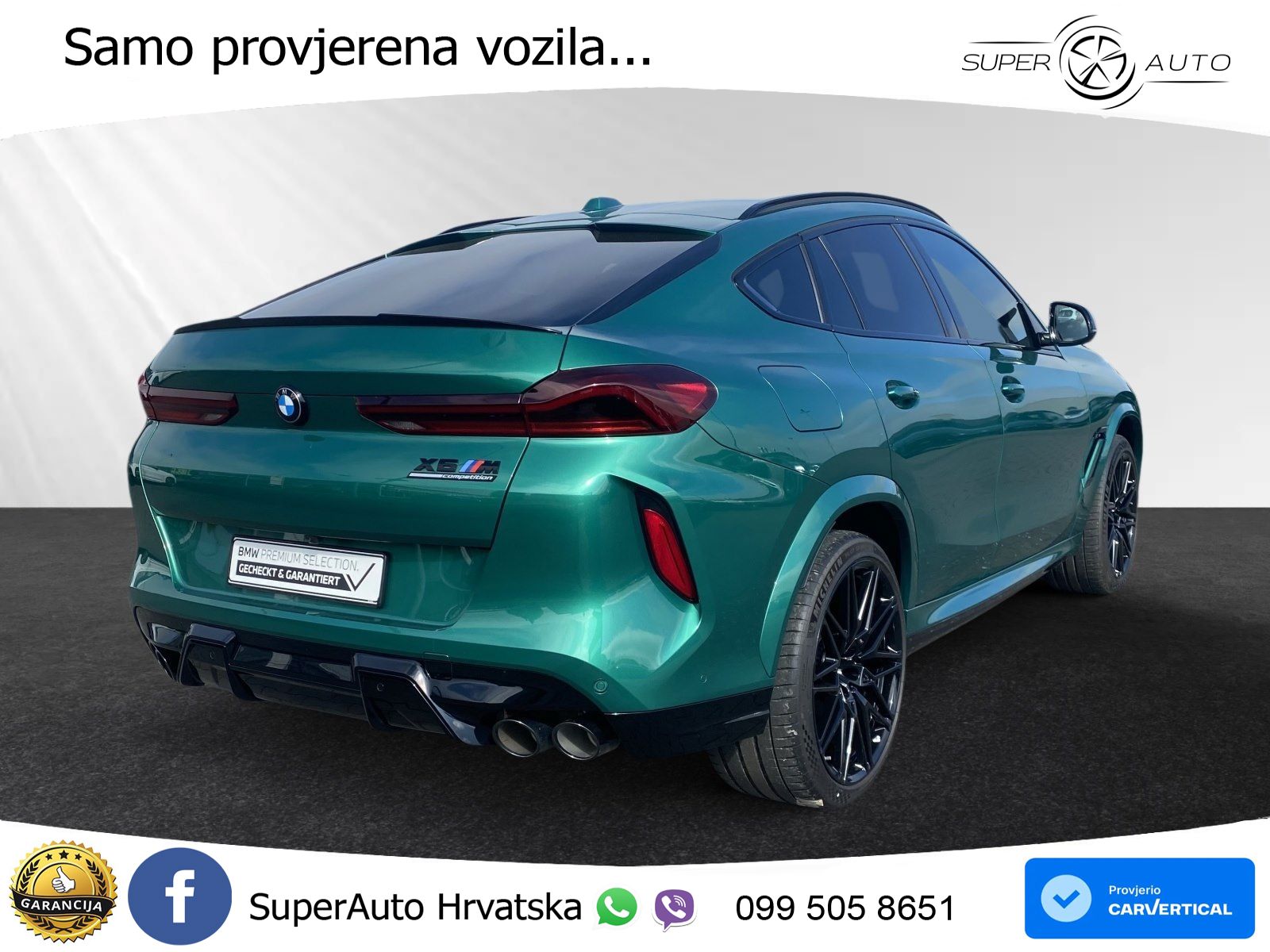 BMW X6 M Competition 4.4 V8 (625 KS) xDrive Steptronic LED+GR SJED+ACC