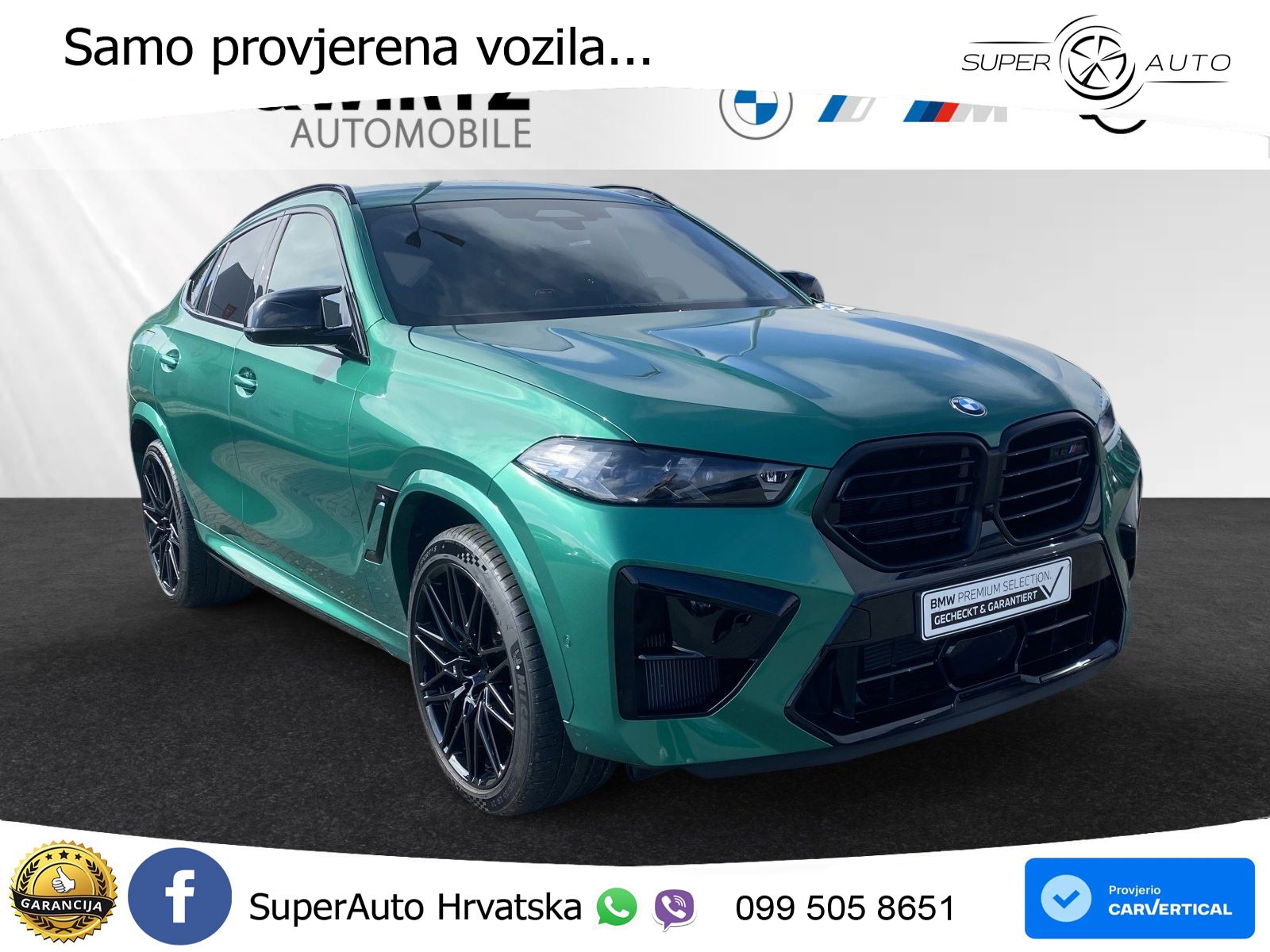 BMW X6 M Competition 4.4 V8 (625 KS) xDrive Steptronic LED+GR SJED+ACC