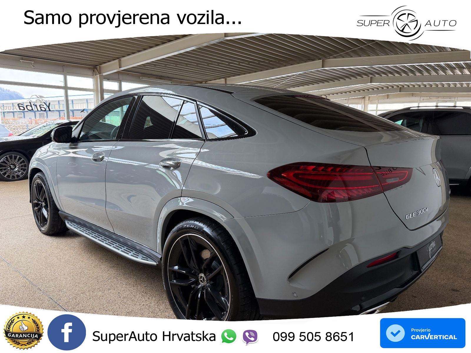Mercedes GLE Coupe 300d (269 ks) EQ Boost 4MATIC 9G-TRONIC AMG LED+GR SJED+ACC