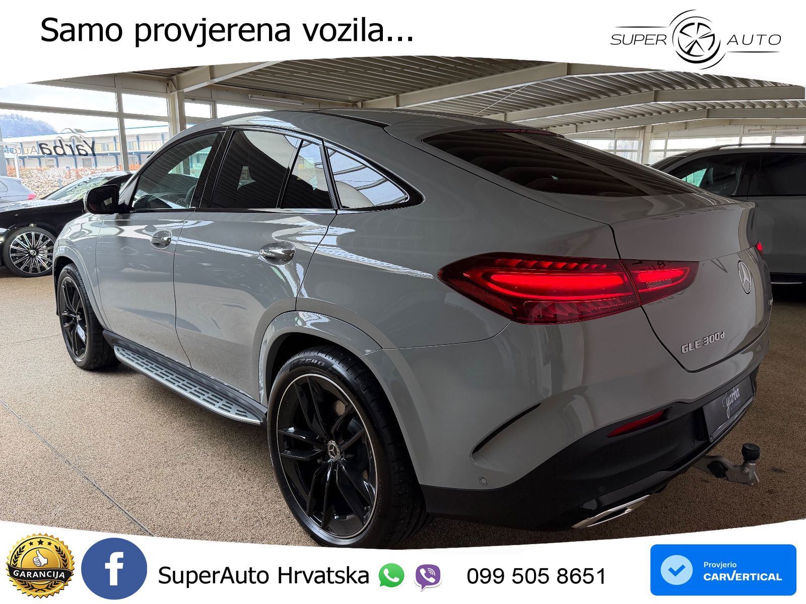 Mercedes GLE Coupe 300d (269 ks) EQ Boost 4MATIC 9G-TRONIC AMG LED+GR SJED+ACC