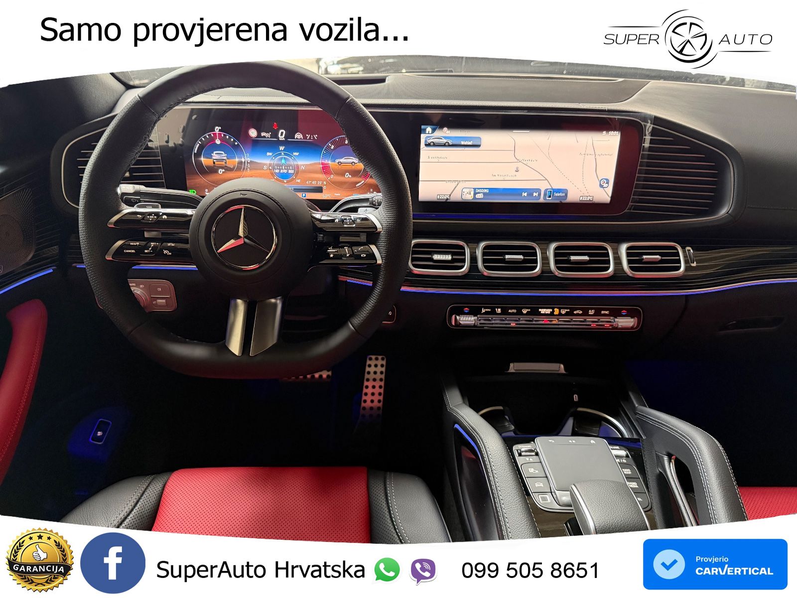 Mercedes GLE Coupe 300d (269 ks) EQ Boost 4MATIC 9G-TRONIC AMG LED+GR SJED+ACC