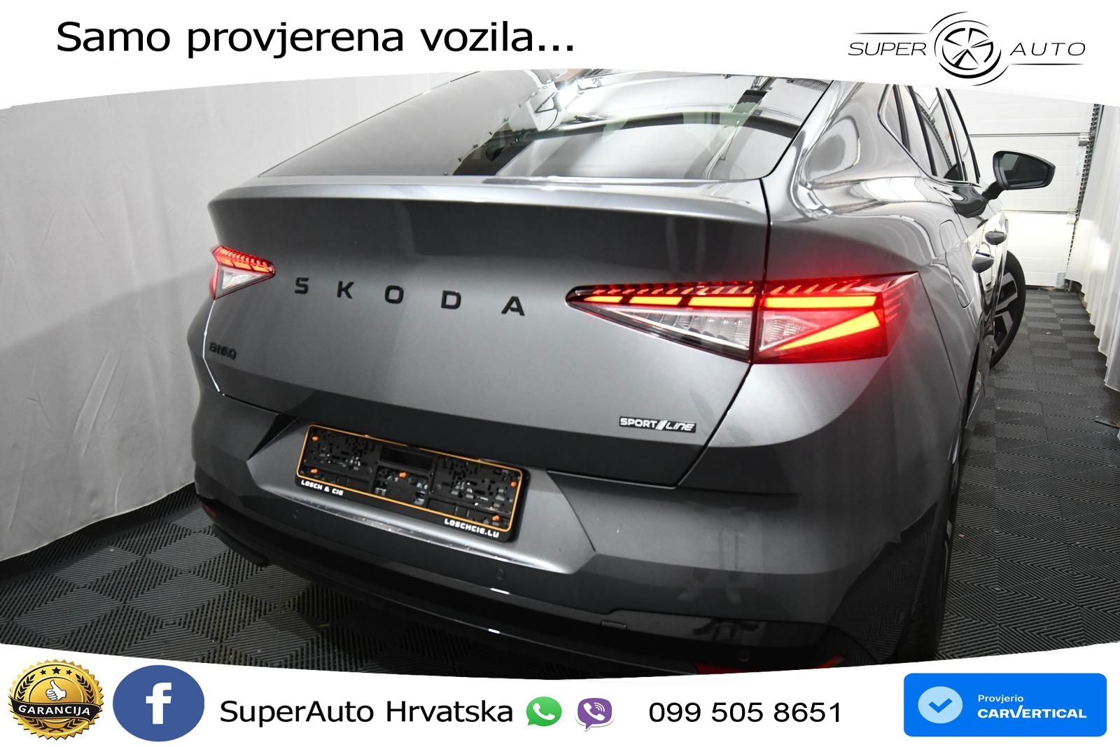Škoda Enyaq Coupe 85x 82 kWh (299 KS) AWD SportLine LED+GR SJED+ACC