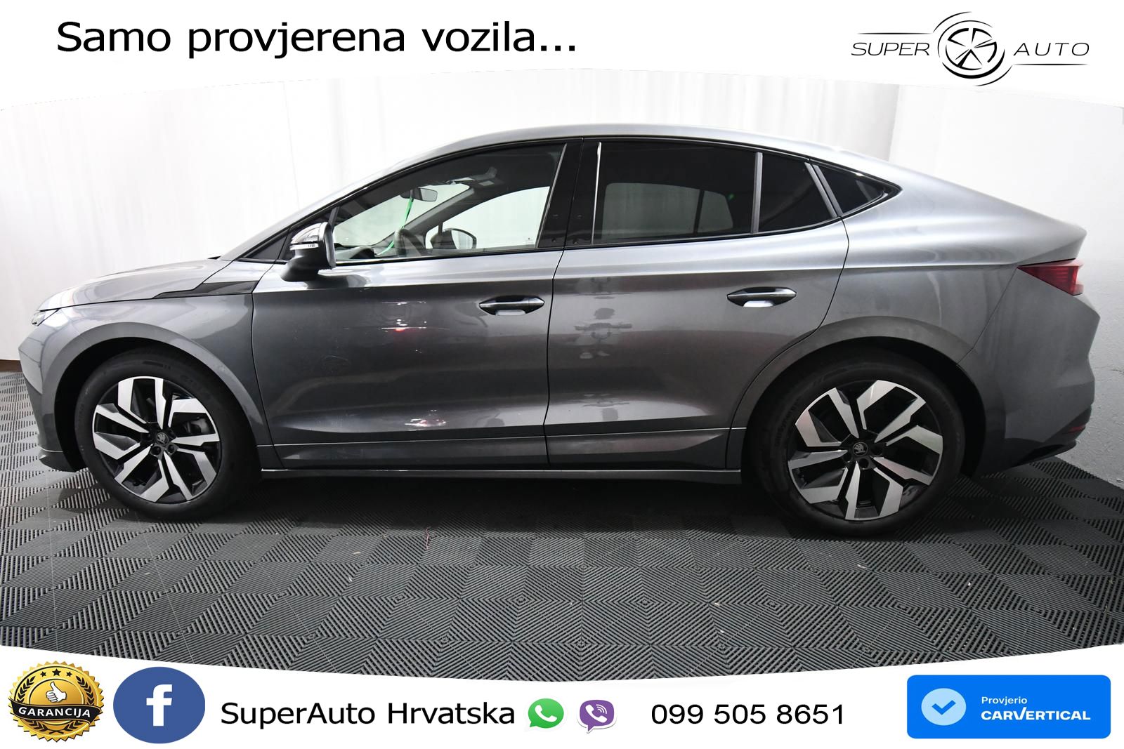 Škoda Enyaq Coupe 85x 82 kWh (299 KS) AWD SportLine LED+GR SJED+ACC
