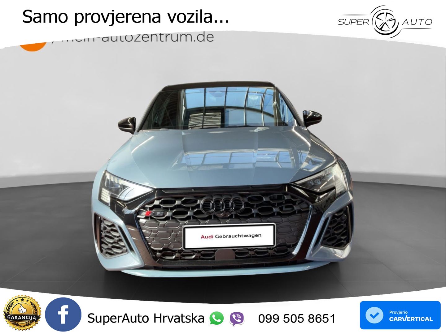 Audi RS3 Sedan 2.5 TFSI (400 KS) quattro S tronic LED+GR SJED+ACC