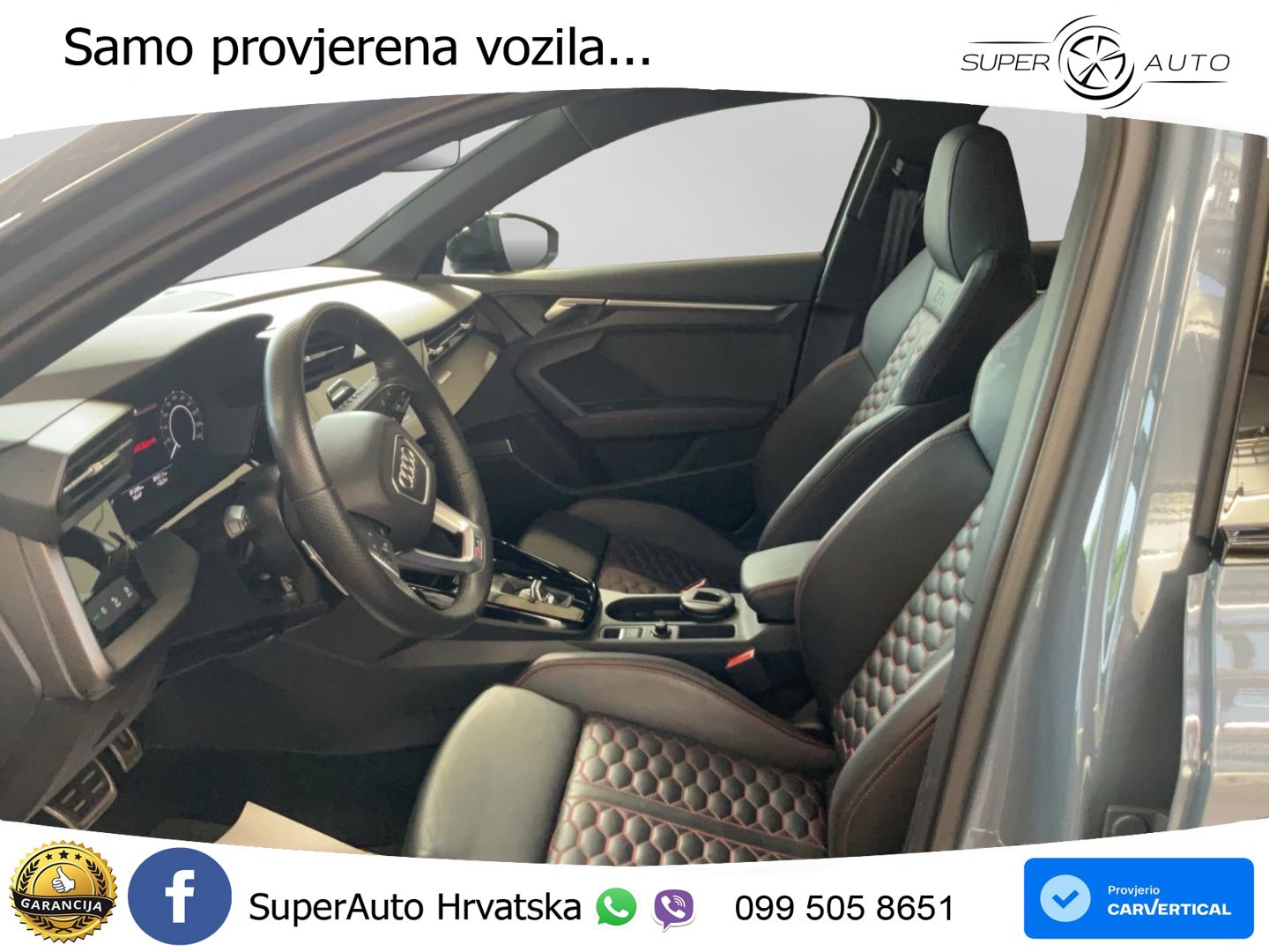 Audi RS3 Sedan 2.5 TFSI (400 KS) quattro S tronic LED+GR SJED+ACC