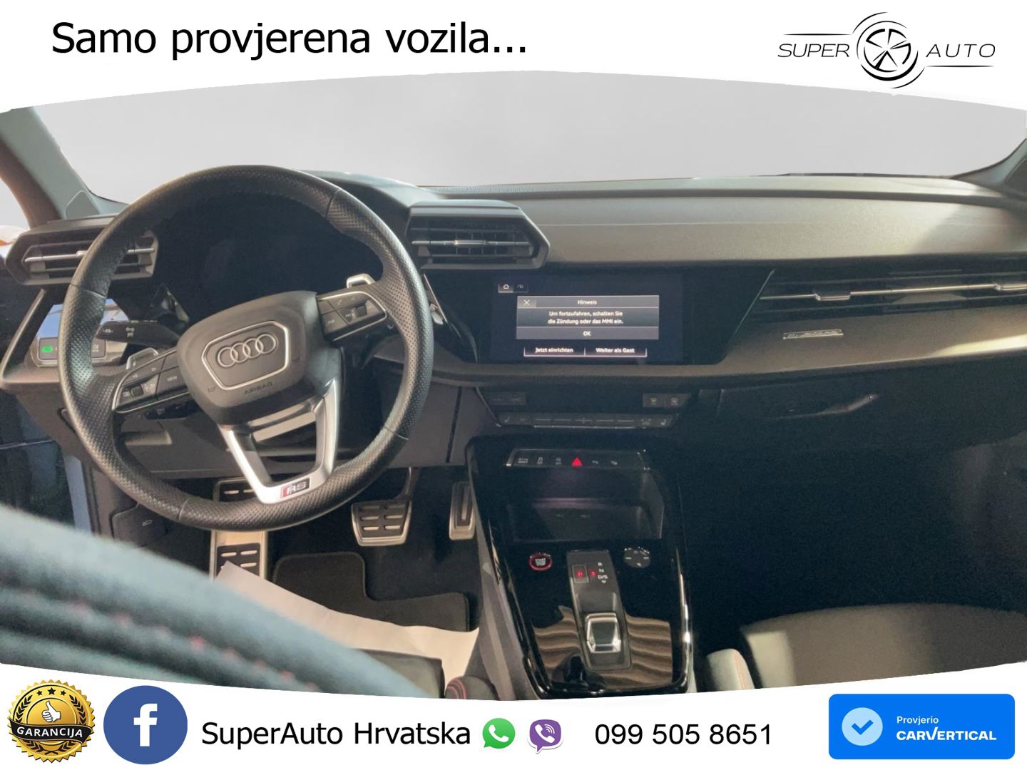 Audi RS3 Sedan 2.5 TFSI (400 KS) quattro S tronic LED+GR SJED+ACC