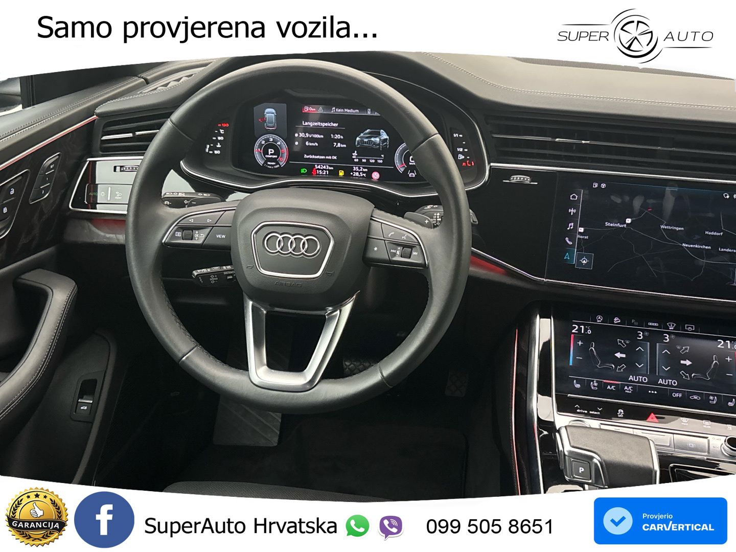 Audi Q8 50 TDI V6 (286 KS) quattro Tiptronic