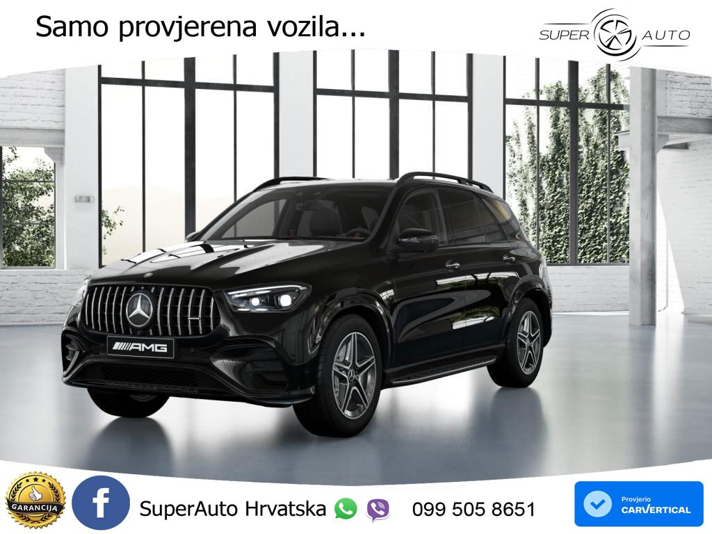 Mercedes AMG GLE 53 (435 KS) EQ Boost 4MATIC+ AMG SPEEDSHIFT TCT 9G LED+GR SJED+ACC
