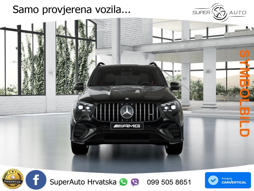 Mercedes AMG GLE 53 (435 KS) EQ Boost 4MATIC+ AMG SPEEDSHIFT TCT 9G LED+GR SJED+ACC