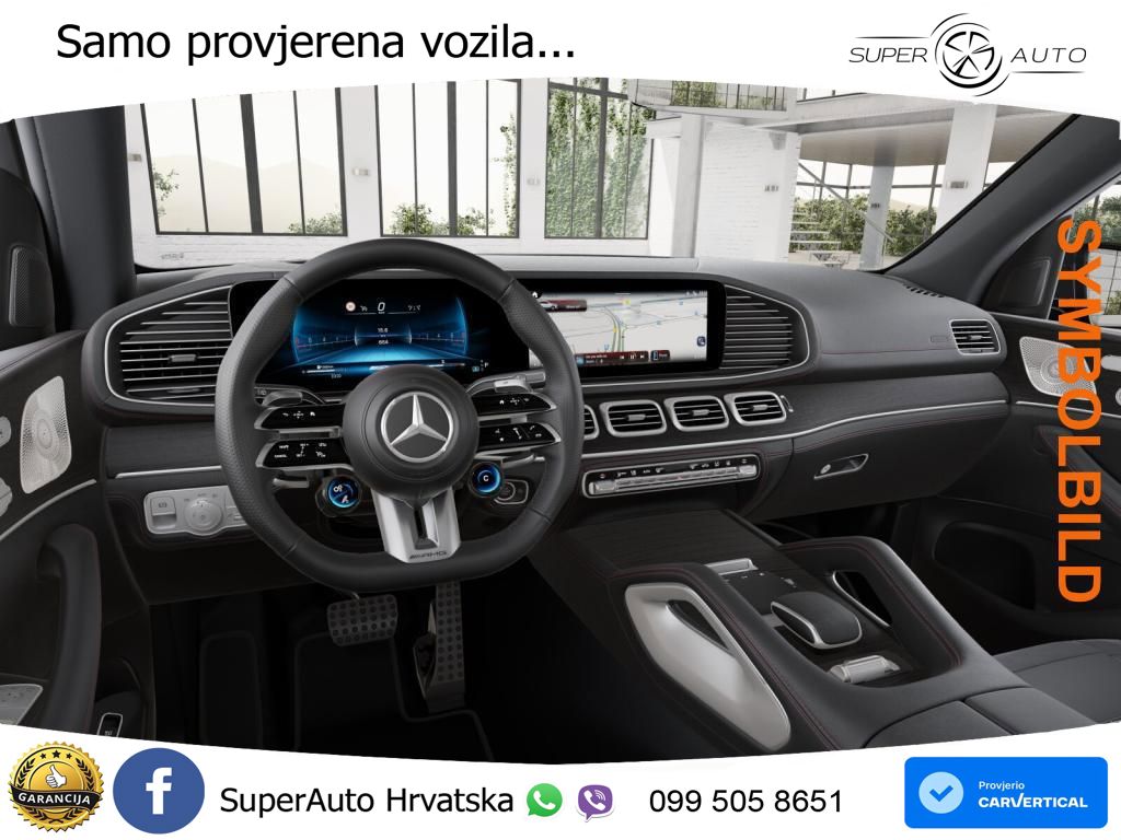 Mercedes AMG GLE 53 (435 KS) EQ Boost 4MATIC+ AMG SPEEDSHIFT TCT 9G LED+GR SJED+ACC