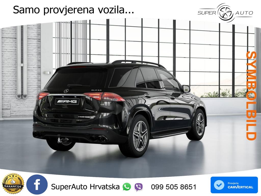 Mercedes AMG GLE 53 (435 KS) EQ Boost 4MATIC+ AMG SPEEDSHIFT TCT 9G LED+GR SJED+ACC
