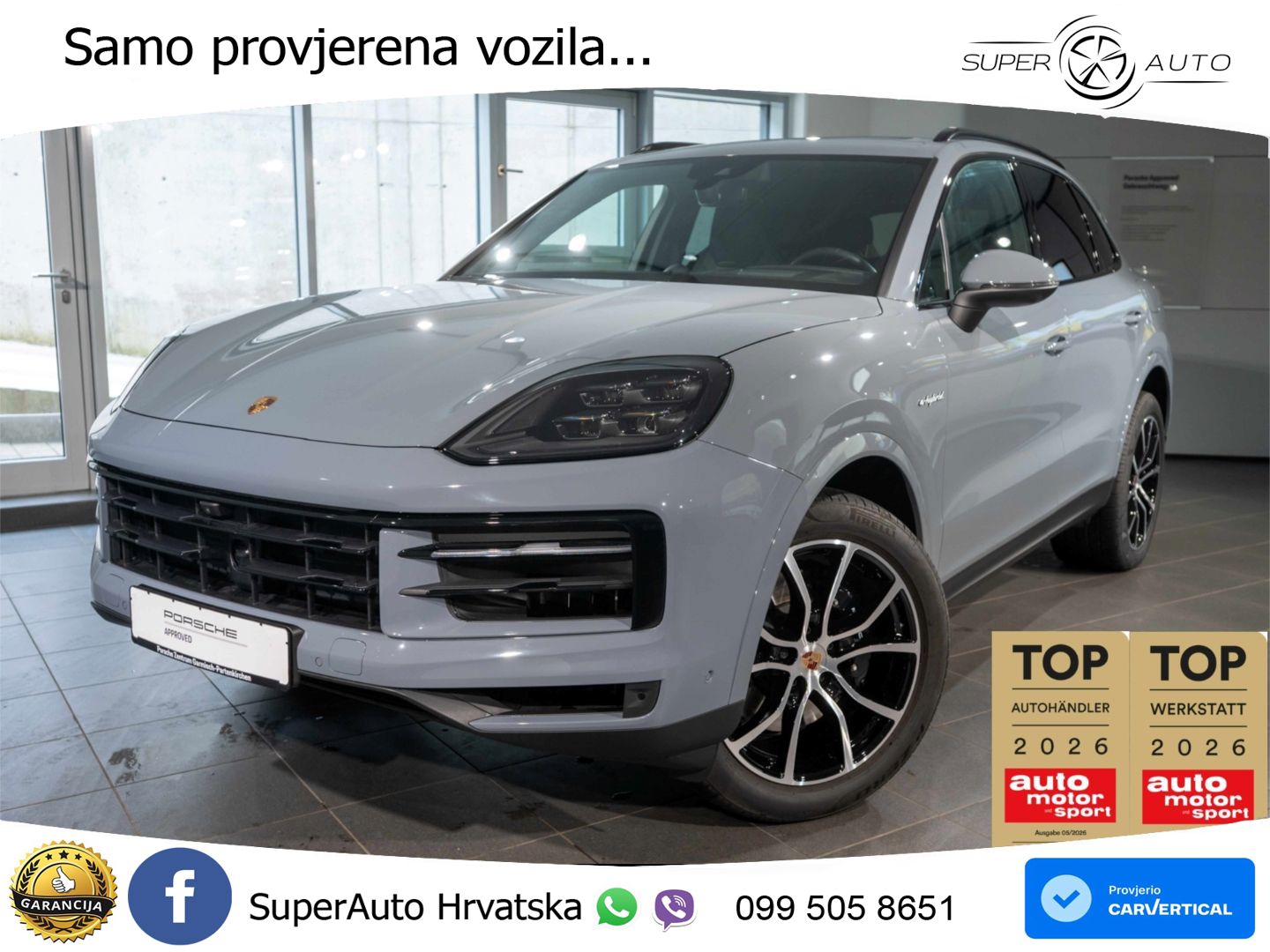 Porsche Cayenne 3.0 V6 (470 KS) E-Hybrid Tiptronic S