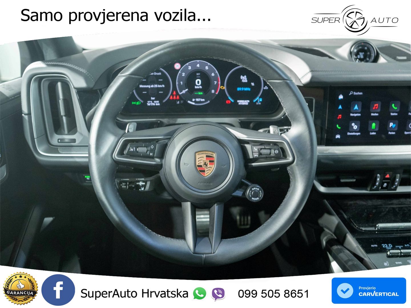Porsche Cayenne 3.0 V6 (470 KS) E-Hybrid Tiptronic S