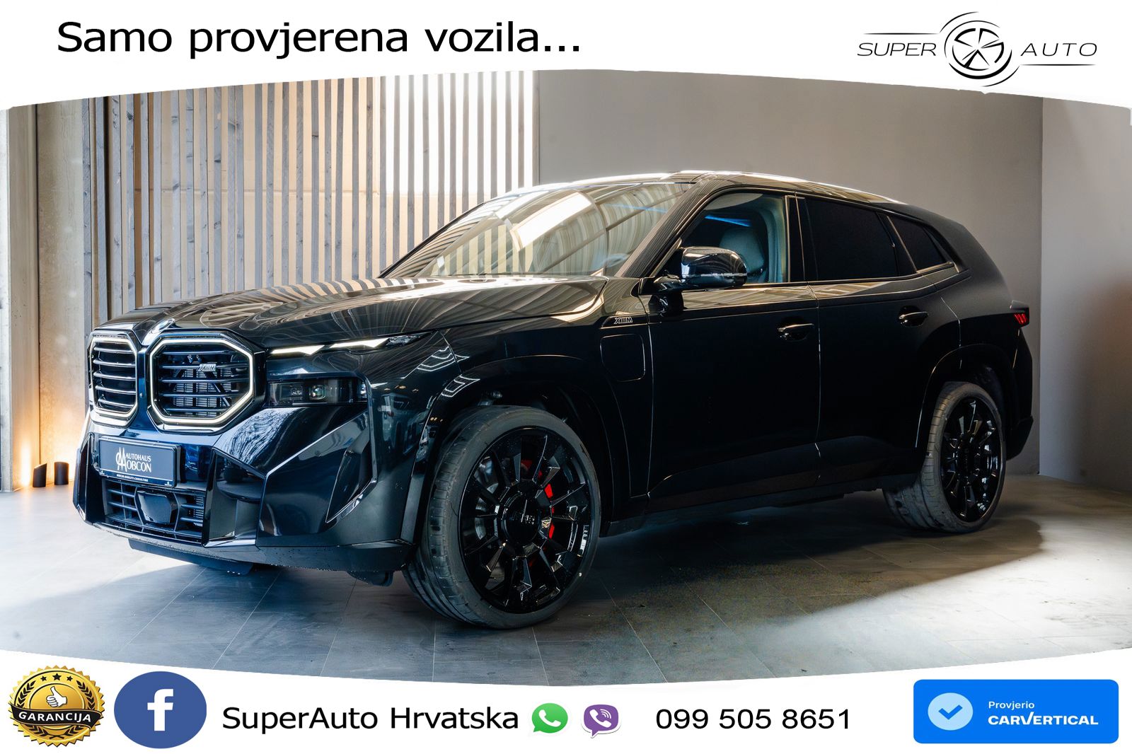 BMW XM 50e (476 KS) M xDrive M Steptronic LED+GR SJED+ACC