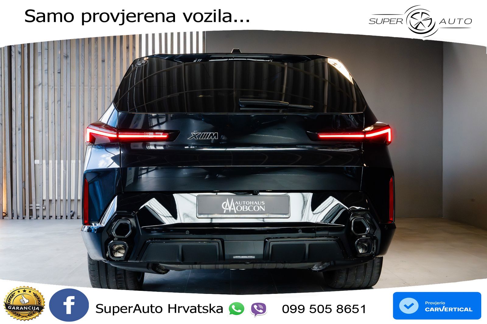 BMW XM 50e (476 KS) M xDrive M Steptronic LED+GR SJED+ACC