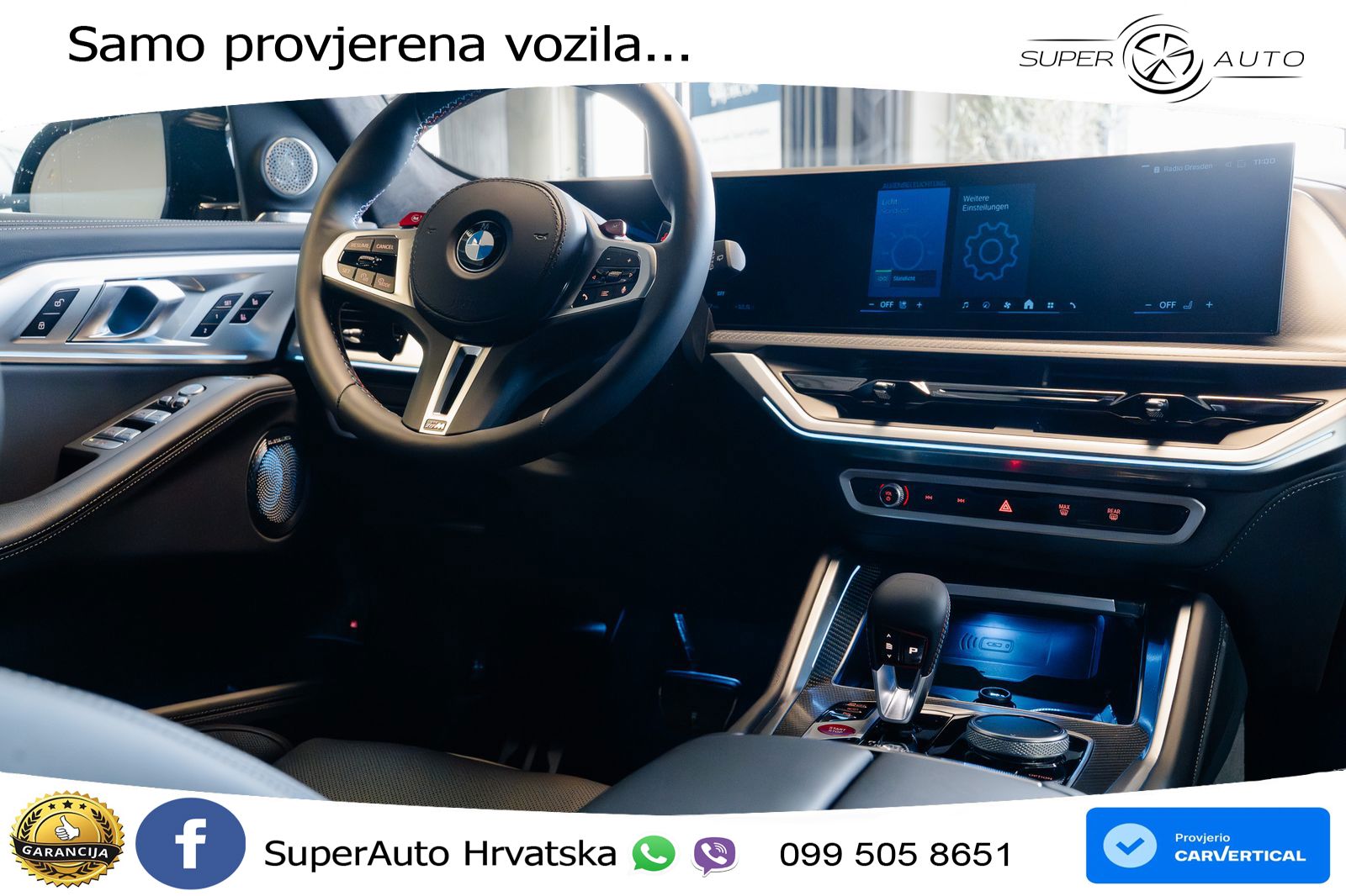BMW XM 50e (476 KS) M xDrive M Steptronic LED+GR SJED+ACC