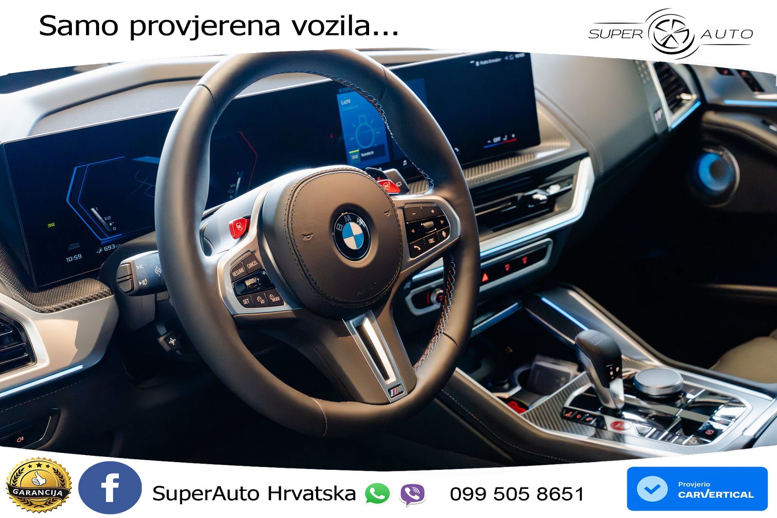 BMW XM 50e (476 KS) M xDrive M Steptronic LED+GR SJED+ACC