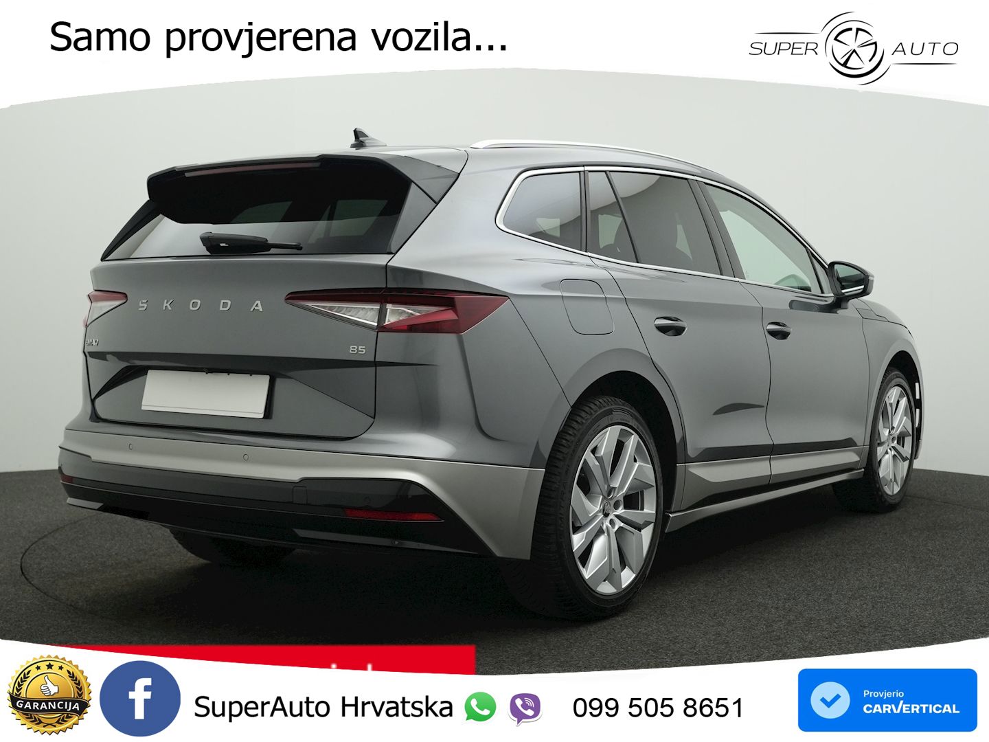Škoda Enyaq 85 82 kWh (286 KS) Loft LED+GR SJED+ACC