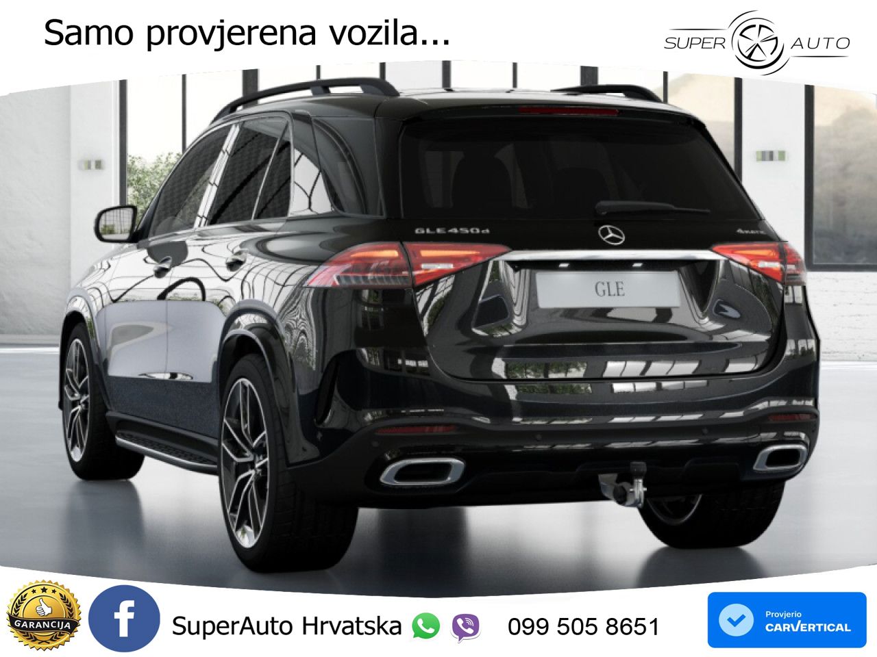 Mercedes GLE 450d (367 KS) EQ Boost 4MATIC 9G-TRONIC AMG LED+GR SJED+ACC
