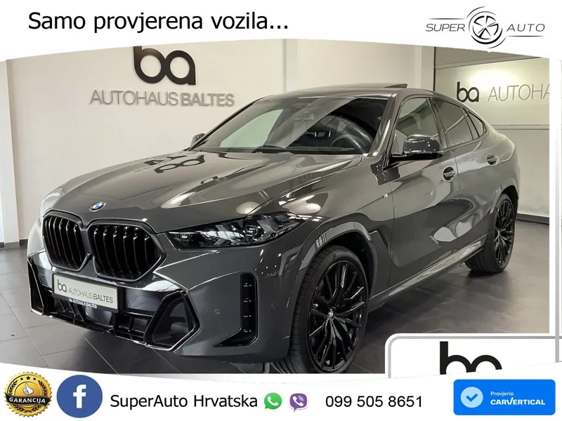 BMW X6 30d (298 KS) xDrive Steptronic M Sport LED+GR SJED+ACC