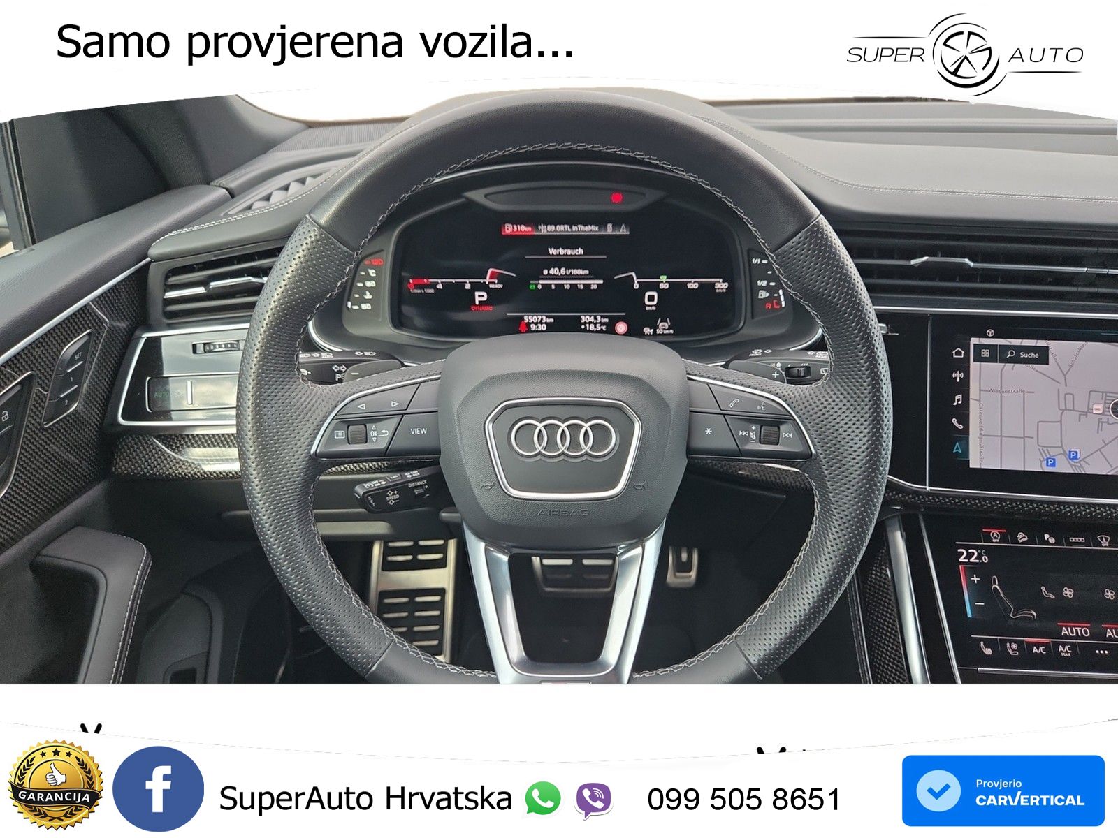 Audi Q8 50 TDI V6 (286 KS) quattro Tiptronic