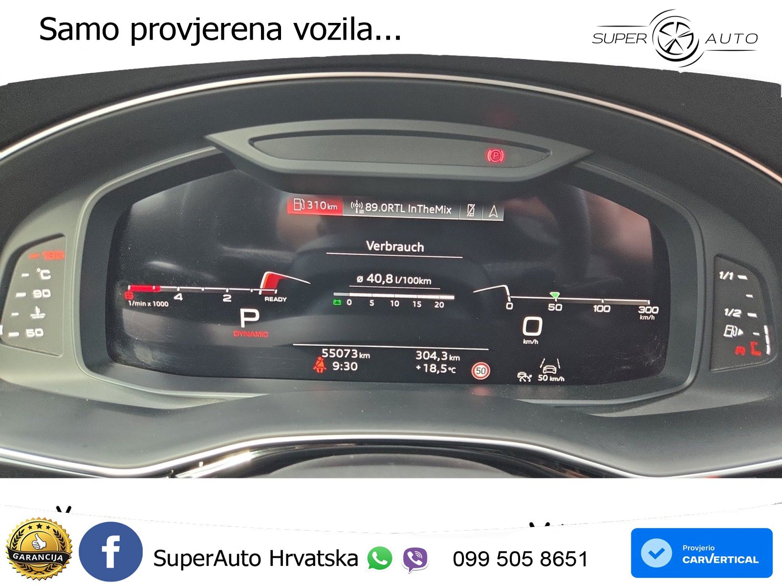 Audi Q8 50 TDI V6 (286 KS) quattro Tiptronic