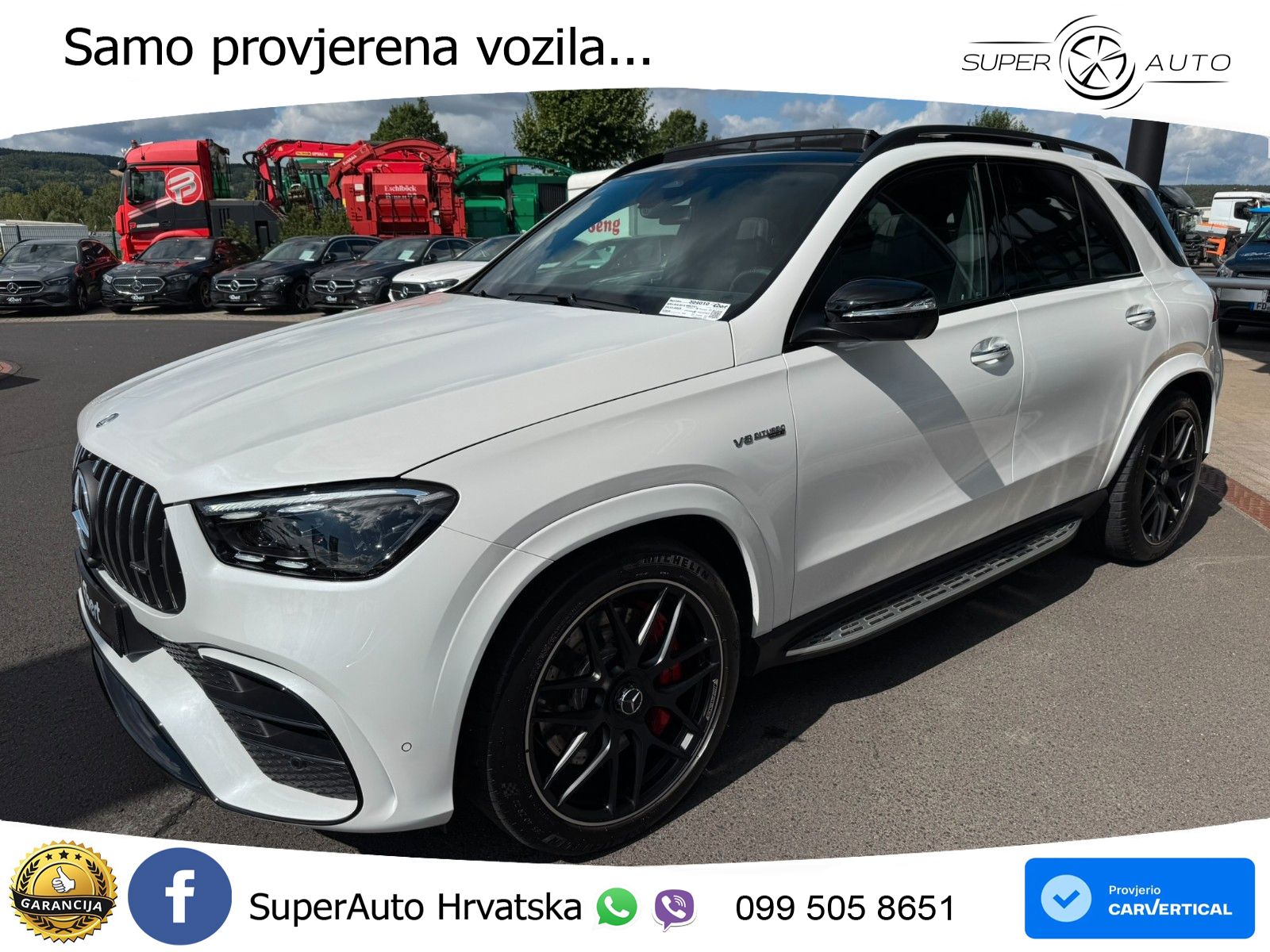 Mercedes AMG GLE 63 S V8 (612 KS) EQ Boost 4MATIC+ AMG SPEEDSHIFT TCT 9G LED+GR SJED+ACC