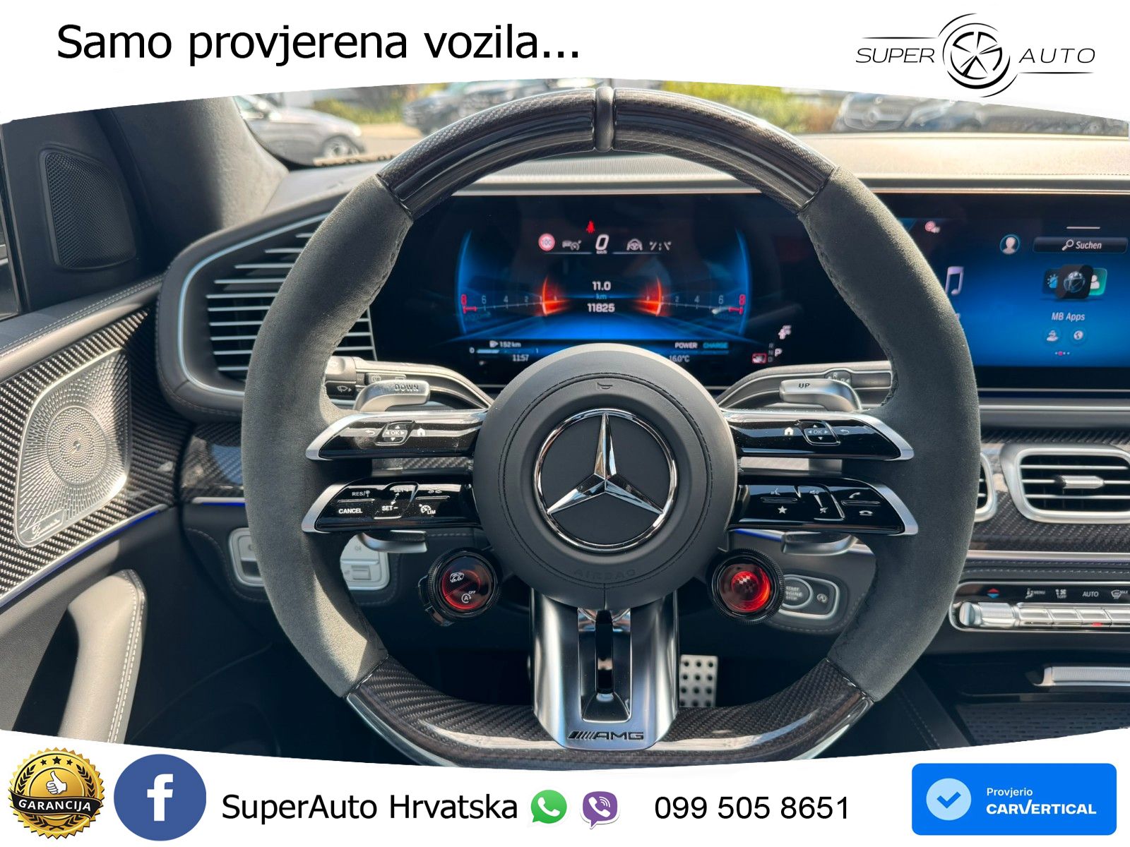 Mercedes AMG GLE 63 S V8 (612 KS) EQ Boost 4MATIC+ AMG SPEEDSHIFT TCT 9G LED+GR SJED+ACC