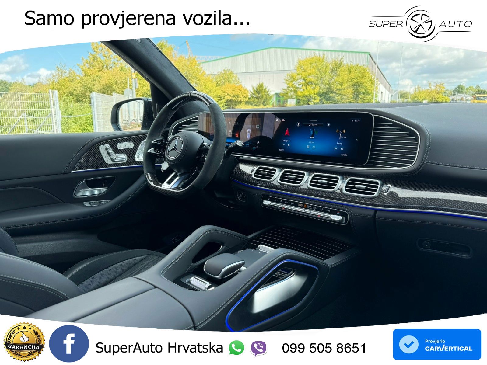 Mercedes AMG GLE 63 S V8 (612 KS) EQ Boost 4MATIC+ AMG SPEEDSHIFT TCT 9G LED+GR SJED+ACC