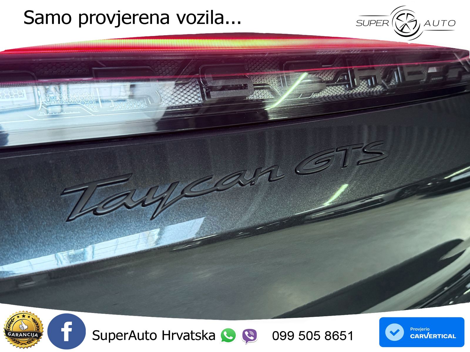 Porsche Taycan Sport Turismo GTS Performance Plus 93.4 kWh (598 KS)