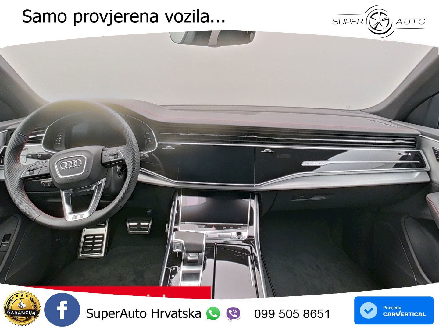 Audi Q8 50 TDI V6 (286 KS) quattro Tiptronic S line LED+GR SJED+ACC