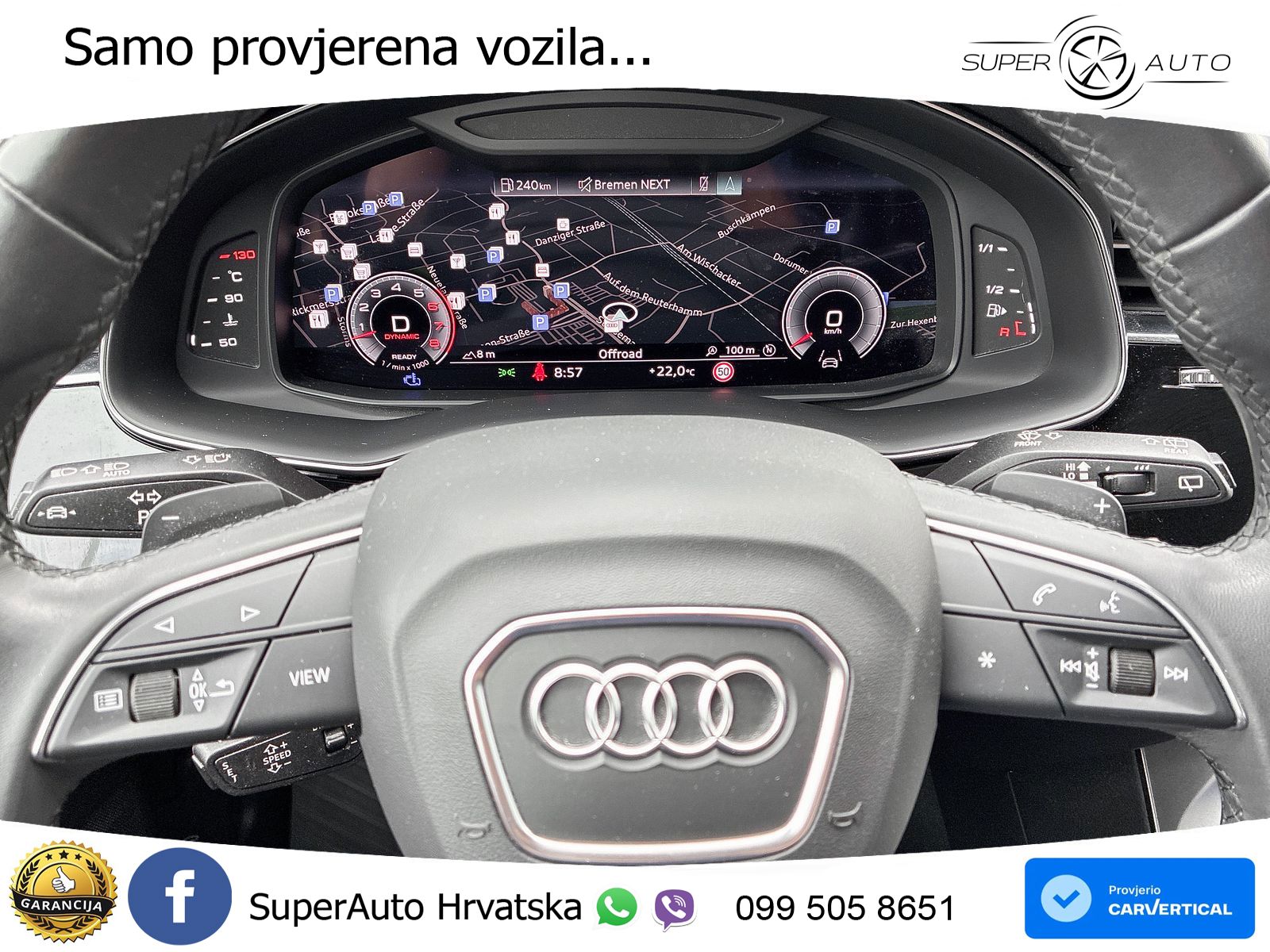 Audi Q8 55 TFSI V6 (340 KS) quattro Tiptronic