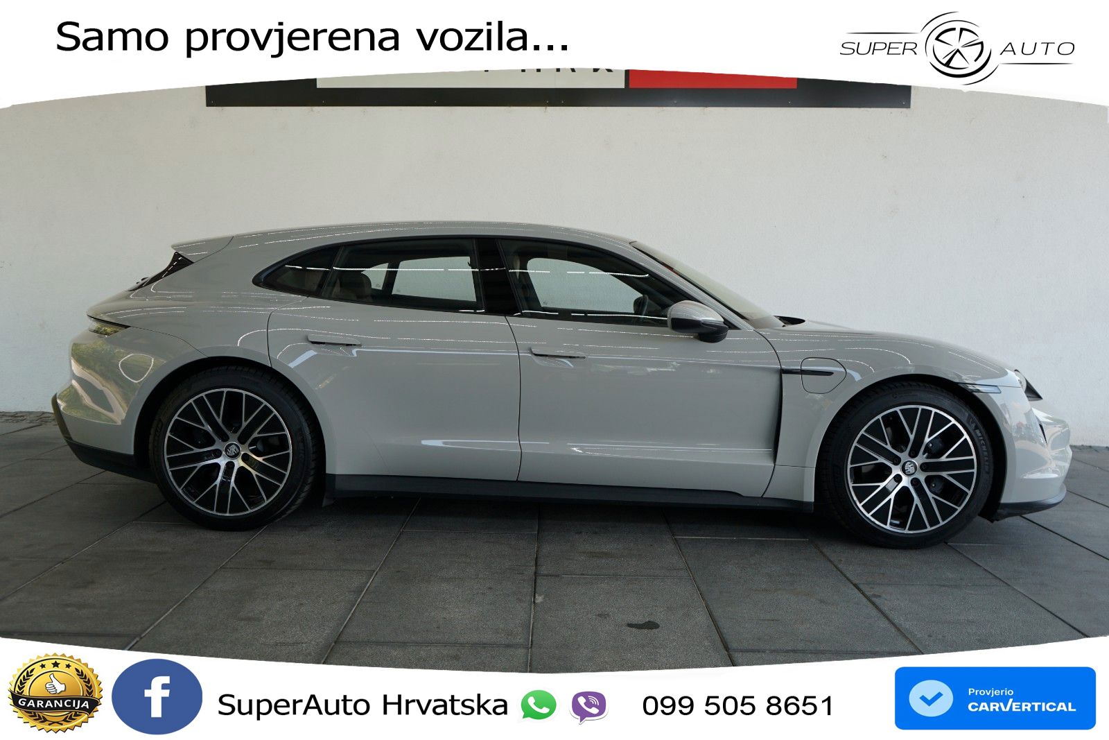 Porsche Taycan Sport Turismo Performance Plus 93.4 kWh (476 KS)